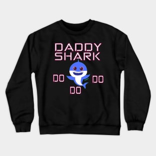 Men's new style Daddy Shark T-shirt Crewneck Sweatshirt